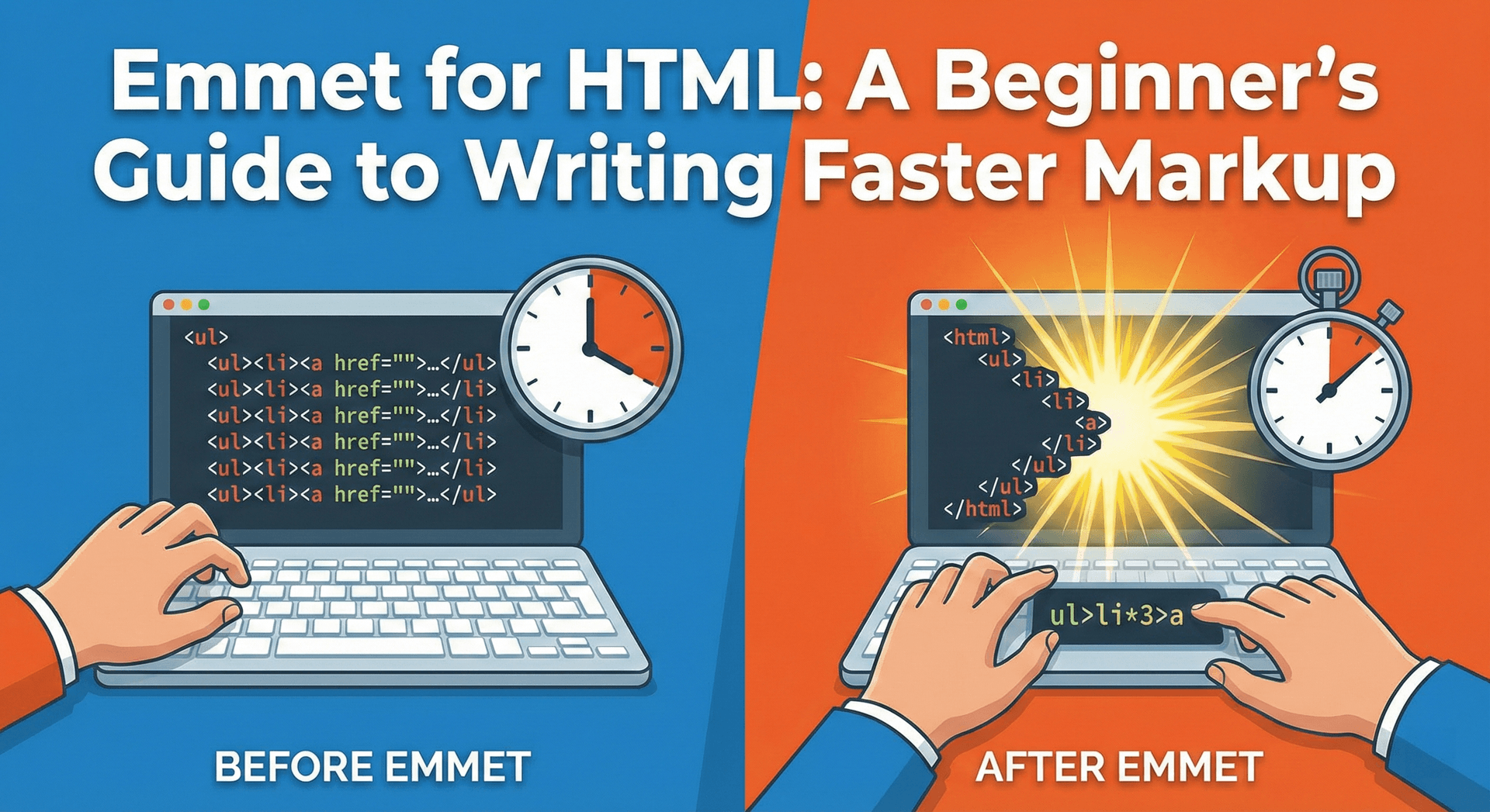Emmet for HTML: A Beginner's Guide to Writing Faster Markup
